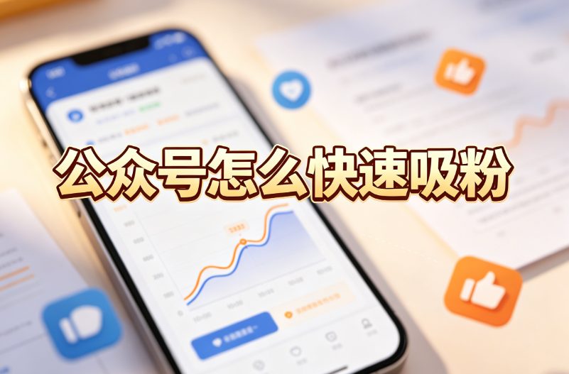公众号怎么快速吸粉