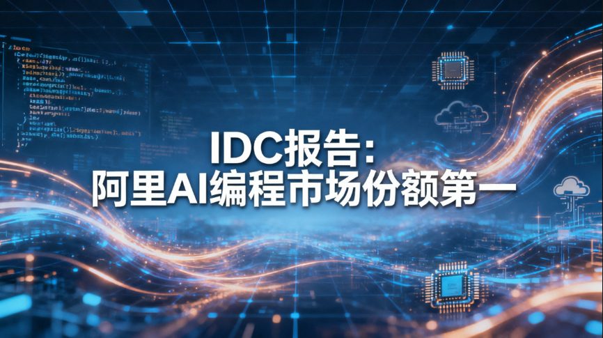 IDC最新报告揭晓：阿里以47.6%份额领跑中国AI编程市场，Qoder成行业标杆