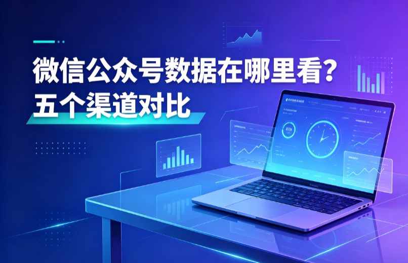 微信公众号数据在哪里看？五个渠道对比
