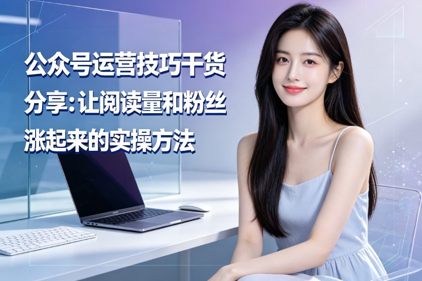 公众号运营技巧干货分享：让阅读量和粉丝涨起来的实操方法