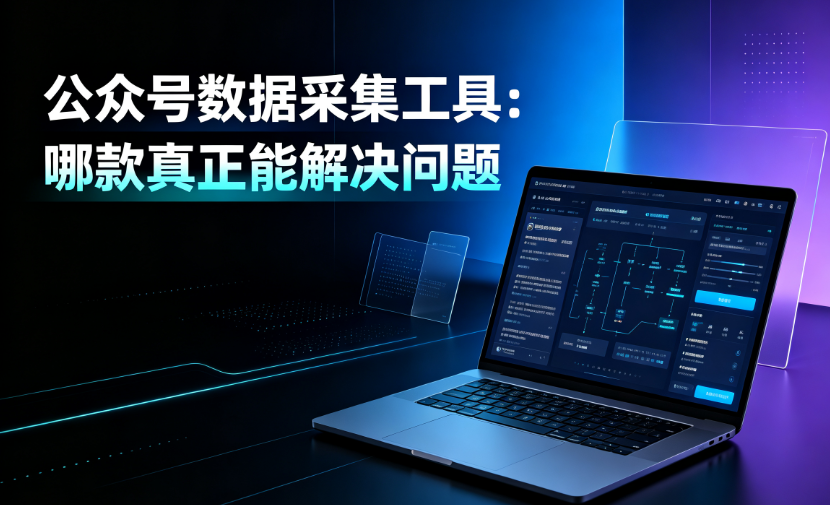 公众号数据采集工具：哪款真正能解决问题