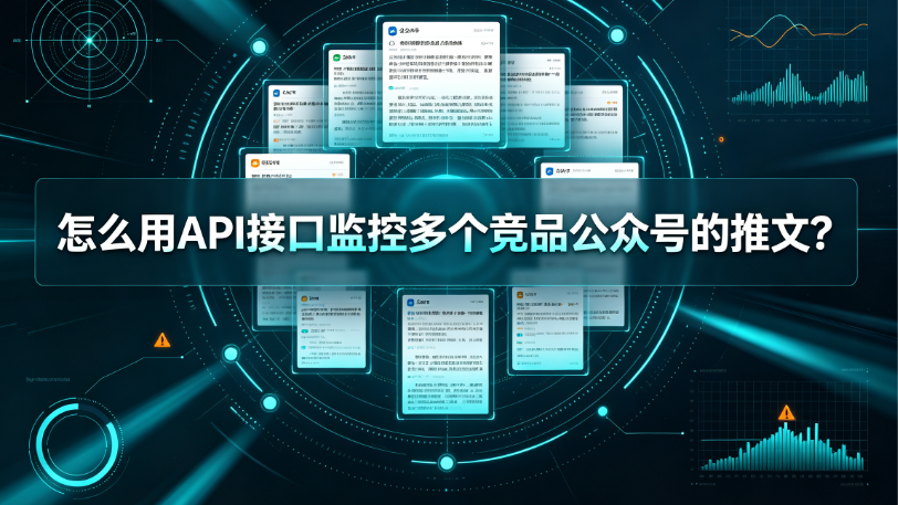 API接口监控竞品公众号