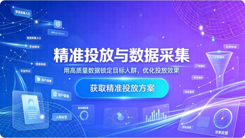 数据采集才是精准投放的地基