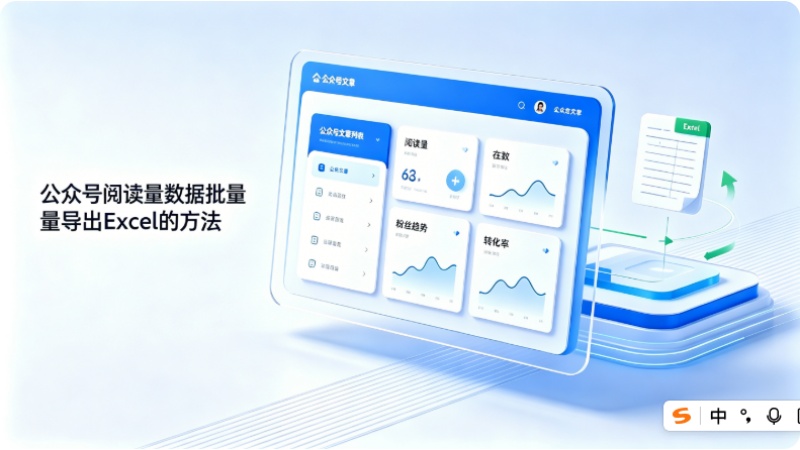 公众号数据