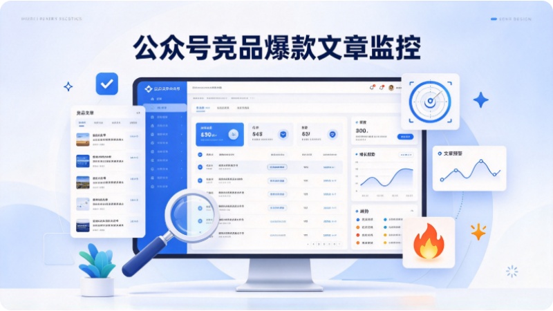 公众号竞品爆款文章监控，能实现自动推送吗