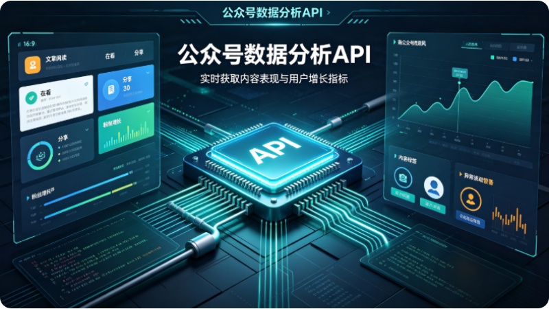公众号API接口