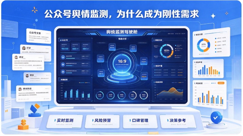公众号舆情监测