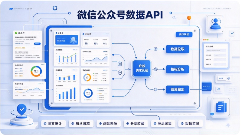 微信公众号数据API与自有系统对接