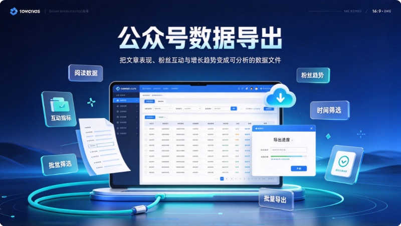 公众号数据采集