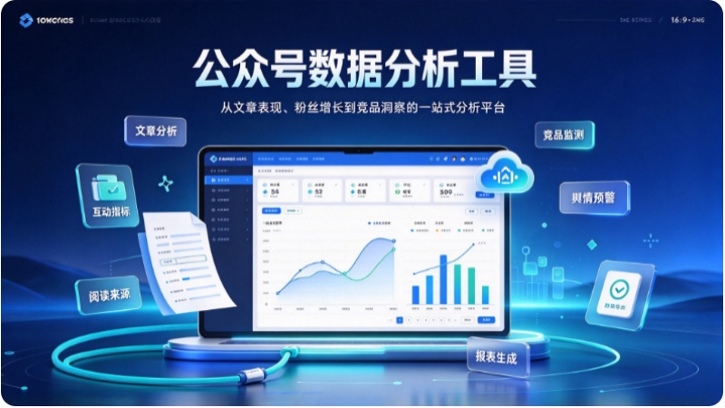 公众号数据分析工具
