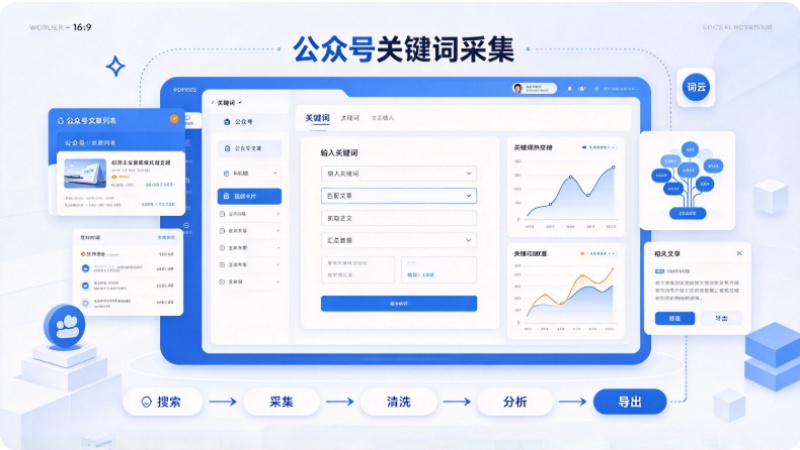 公众号关键词采集：别再把“感觉”当选题依据了