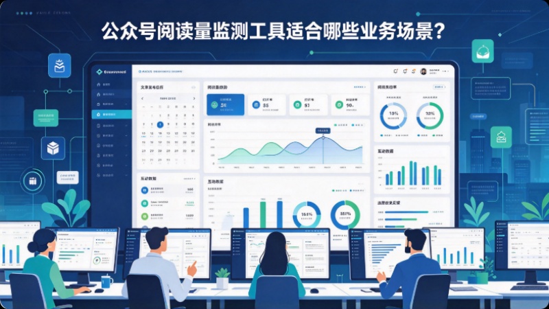 公众号阅读量监测工具适合哪些业务场景？
