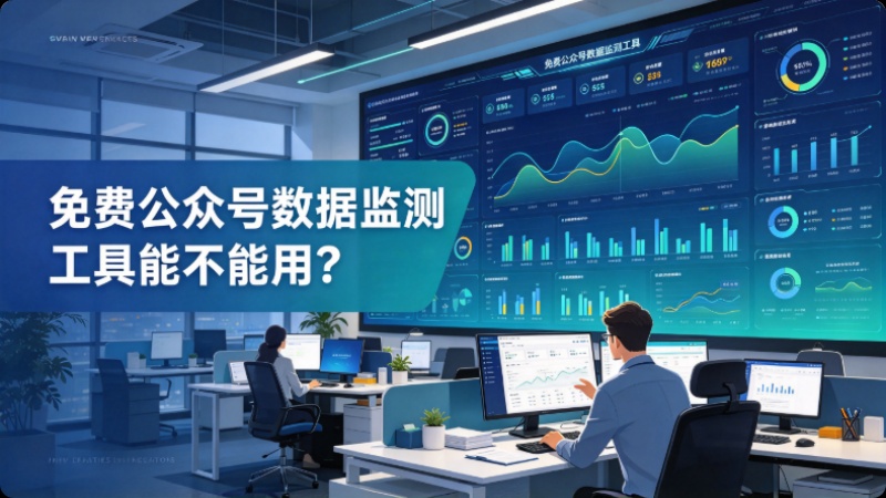 公众号数据监测