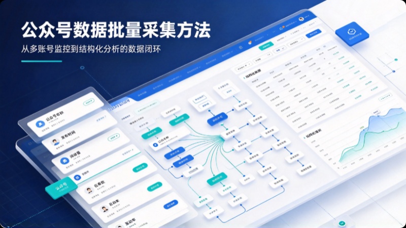 公众号历史文章批量采集方法