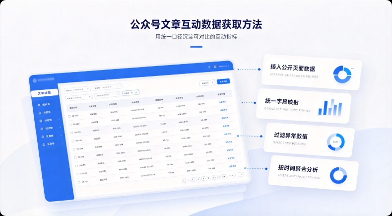 公众号数据采集