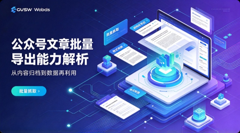公众号数据采集