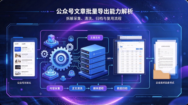 公众号数据采集