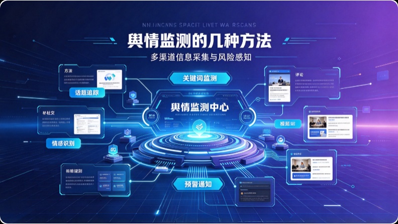 舆情监测的几种方法