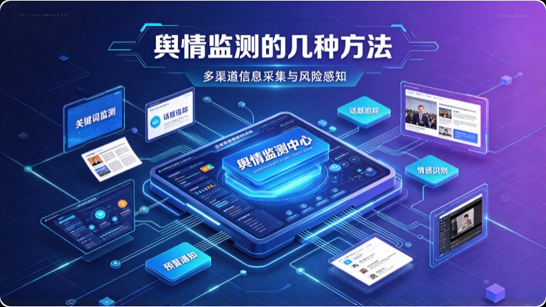 舆情监测的几种用途