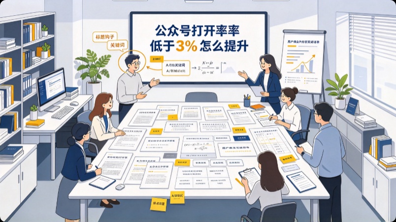打开率低怎么提升