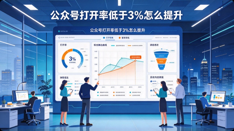 打开率低怎么提升