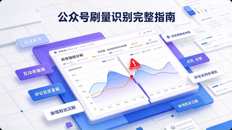 公众号刷量识别