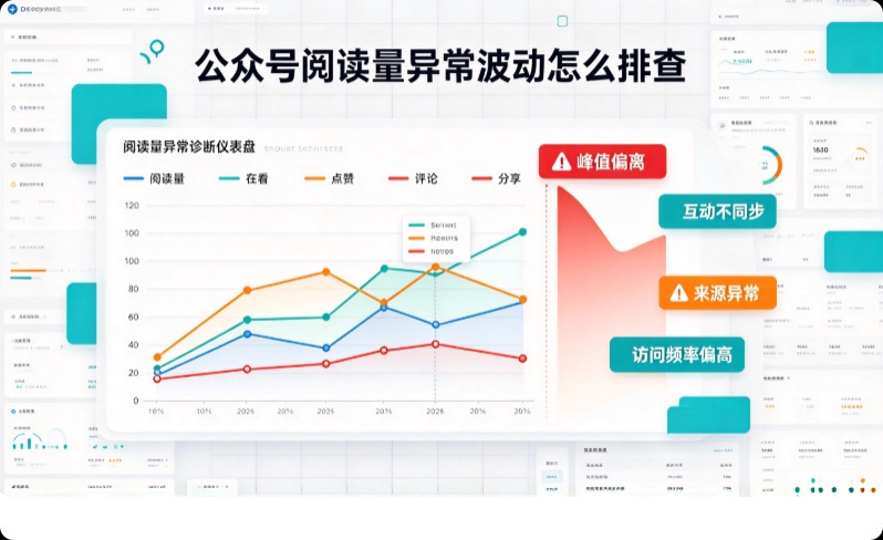 公众号阅读量异常