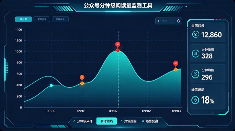 公众号分钟级监测