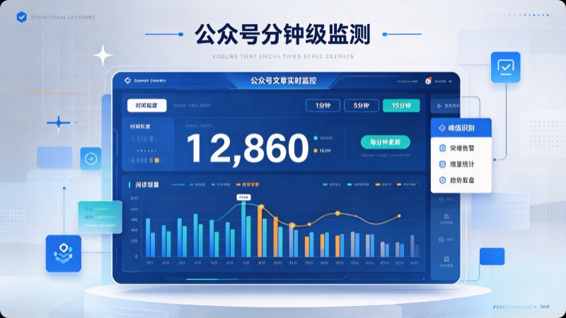 公众号分钟级监测