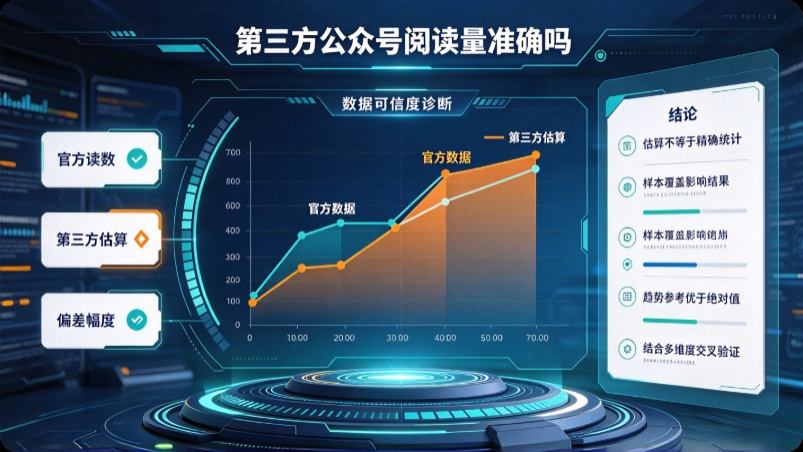 第三方公众号阅读量准确吗？估算误差、数据边界与刷量识别