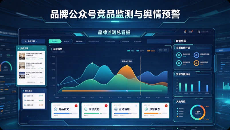 品牌公众号竞品监测与舆情预警：从账号清单到预警规则的落地指南