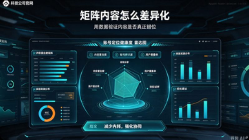 矩阵内容差异化