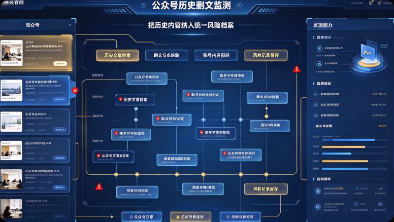 公众号数据监测
