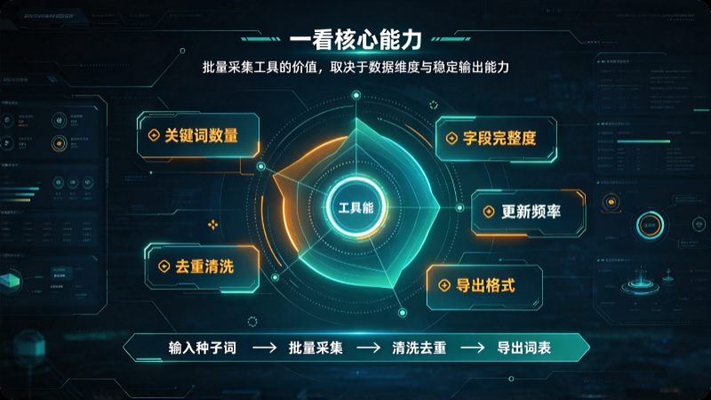 下拉词采集