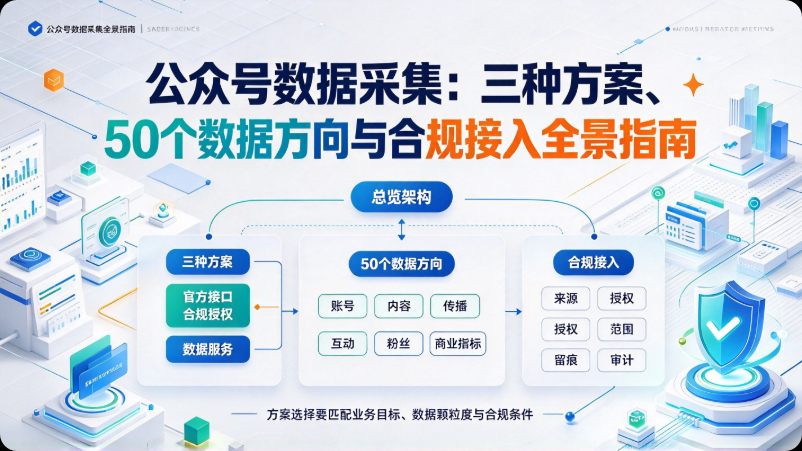 公众号数据采集