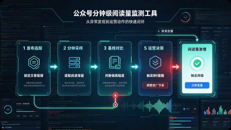 分钟级监测工具